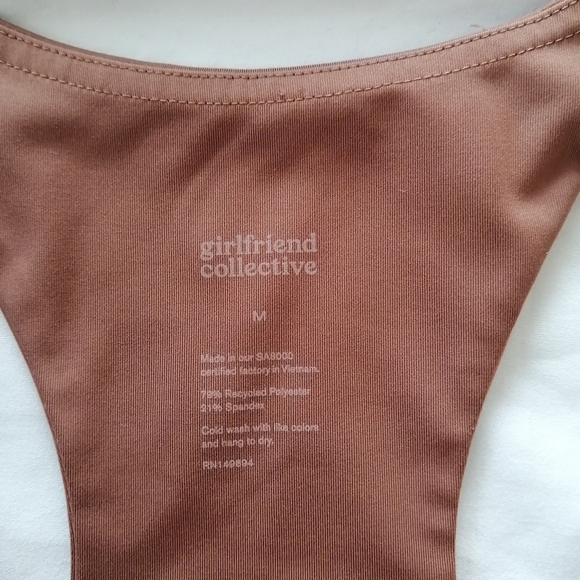 Girlfriend Collective Paloma Racerback Sports Bra Medium - Picture 7 of 10